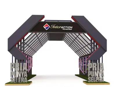 Gate Tunnel Information 3D model