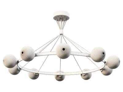 hanging lamp for the living room MD8032-6 3D model