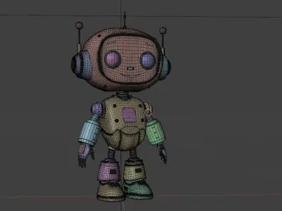 robot boy 2 3D model