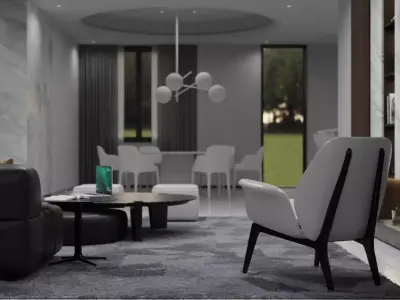 Luxury Apartment 3D model purchase