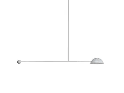 astro dome pendant by andrew neyer 3D model