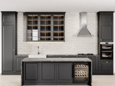 Ikea kitchen idea01 3D model