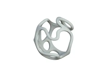 SciFi Cube Object No 28315 Low Poly Shape Texture