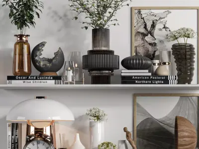 SET DECORTIVE 09 3D model