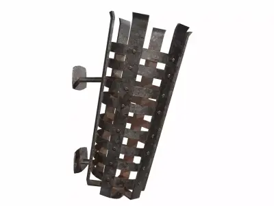 Iron Brazier PBR Low-poly 3D model