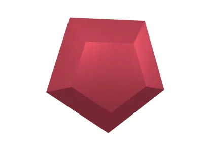 Gem V6 Pack Low-poly 3D model