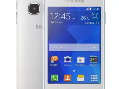 Samsung Galaxy Young 2 White 3D model