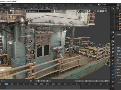 Realistic boat soda can Low-poly 3D model