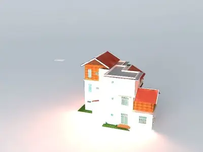 Villa Khmer 3D model