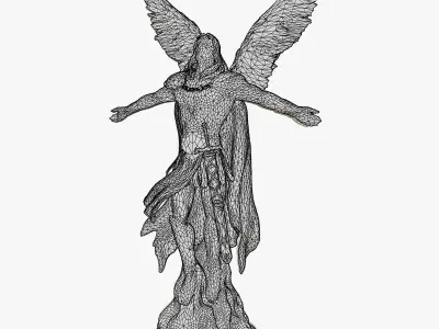 Angel Statue 3D model