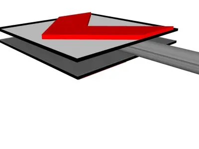 Traffic Signs 3D Model Pack