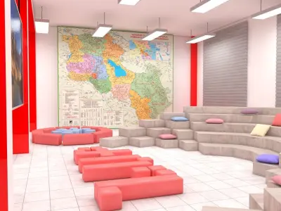 innovation hub 3D model