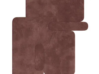 Sarsen L Area Rug 3D model