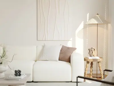 modern furniture 3D model