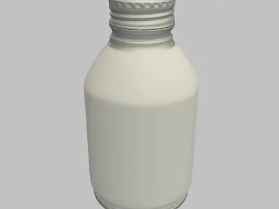 Aluminium Bottle 3D model