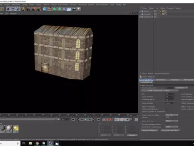 Building us Free 3D model