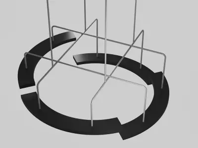 Pie Lamp Pendant Light 3D model