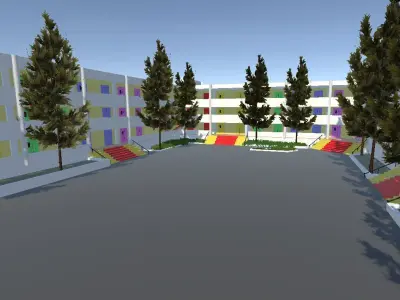Dr Dasarathan International School 3D Model Free 3D model