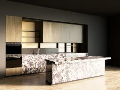 108-Kitchen12 texture 9 3D model