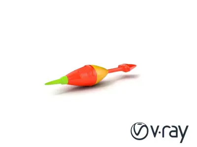 Friendly Energy Spear Coral Neon Green model pack Low-poly 3D model