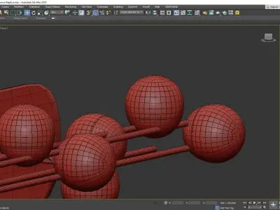 sconce Tessara Low-poly 3D model