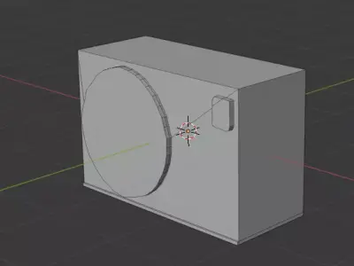 illustrationmodel box with light Free 3D model