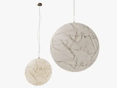 Pendant light Moon Davide Groppi 3D model