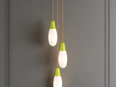 ciulifruli chilufrilli pendant light 3D model