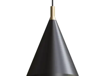 Dorothy Tall Cone Pendant 3D model