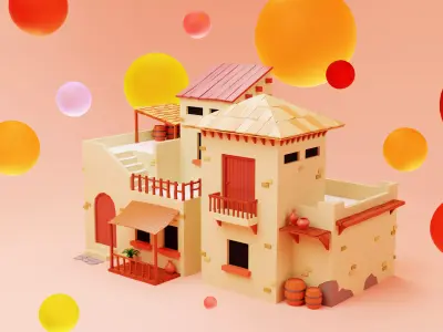 House 3D model 37