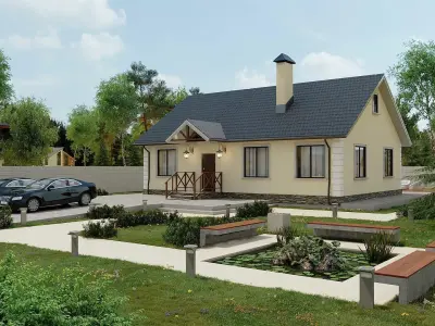 classic house 3D model