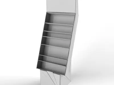 Point of Sale Cardboard Display Stand Texture