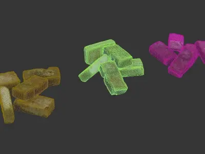 Ultra realistic Old Brick Scan 8k HD Low-poly 3D model order
