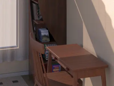 Window Corner 3D model