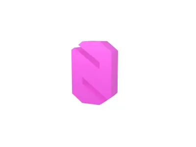 Sci-Fi Number 0 v1 004 Low-poly 3D model