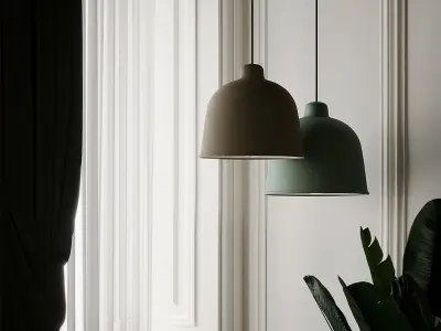 GRAIN PENDANT By Muuto 3D model