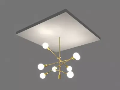 Golden Light 3D model