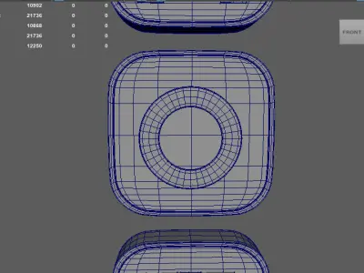 motel neon sign 3D model