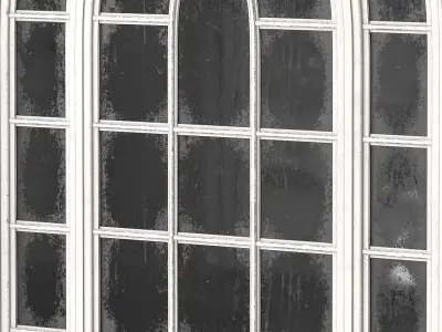 Classic Window 02 3D model