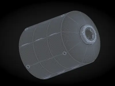 Lockheed Martin Gateway Logistics Pod 3D model