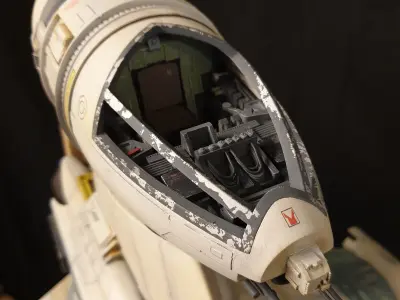 Starwars B-Wing  3D print model