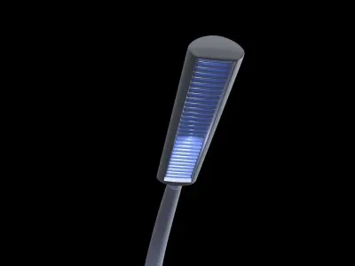 Solar Street Lamp 3D model