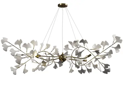 Gingko Julietta Chandelier  Low-poly 3D model