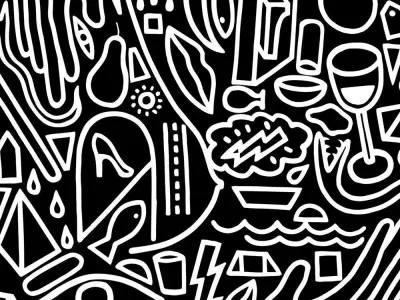 Modern Abstract Bas Relief Wall Mural Texture Pack Texture