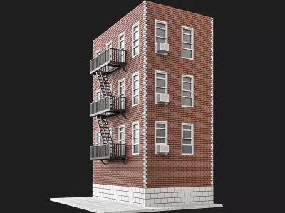 NYC Build Diorama Brick Packs 01 3D print model