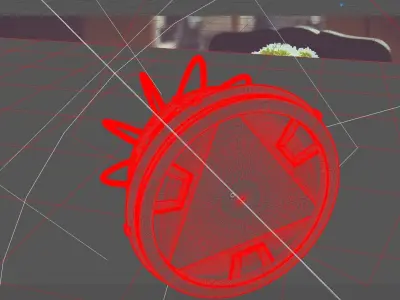 Iron Man science fiction nuclear energy Battery 3D model