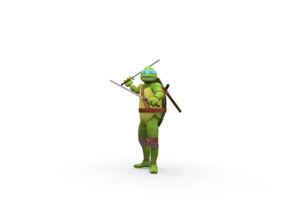 Teenage Mutant Ninja Turtles - Leonardo 3D model