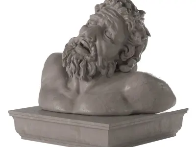 Laocoon Bust 3D model