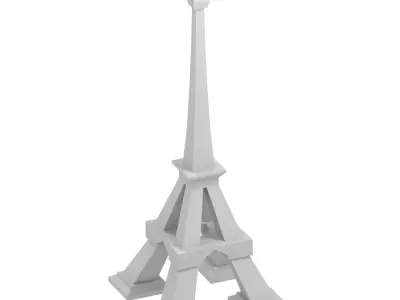 Eiffel Tower 3D print model