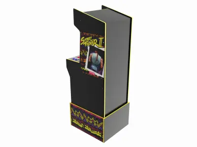 Street Fighter II Legacy Edition Full Size Arcade Machine 3D model